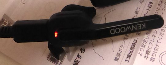 Bluetoothイヤホンで物理スイッチ,ボタンスイッチのあるモデル,ケンウッド KENWOOD KH-M700-B 片耳ヘッドセットを使って